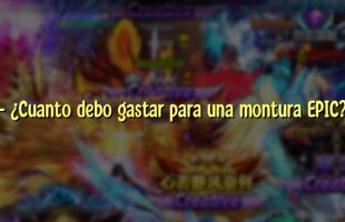 – ¿Cuanto debo gastar para una montura EPIC?