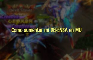 Como aumentar mi DEFENSA en MU