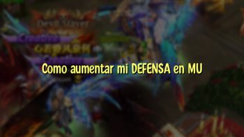 Como aumentar mi DEFENSA en MU