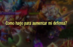 Como hago para aumentar mi defensa?