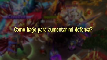 Como hago para aumentar mi defensa?