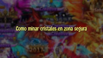 Como minar cristales en zona segura